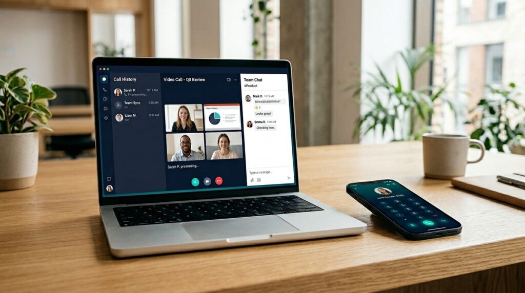 UCaaS Platform Across Desktop and Mobile for Resellers image 1
