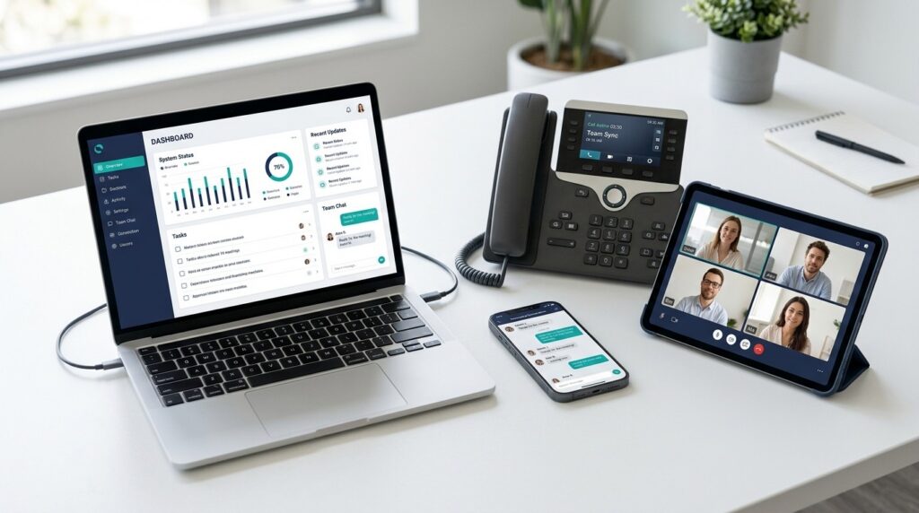 Unified VoIP Platform Integration Across Devices image