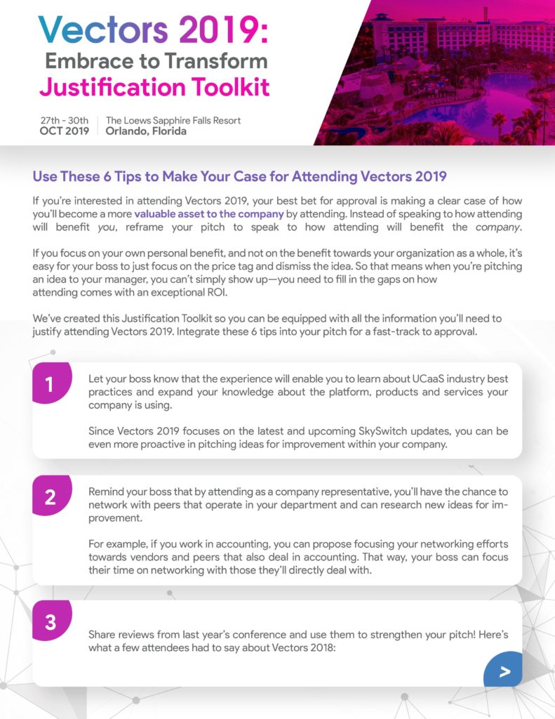 Vectors 2019 Justification Toolkit page 001