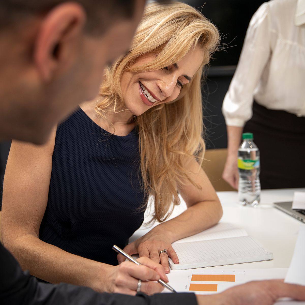 smiley-business-team-working-together