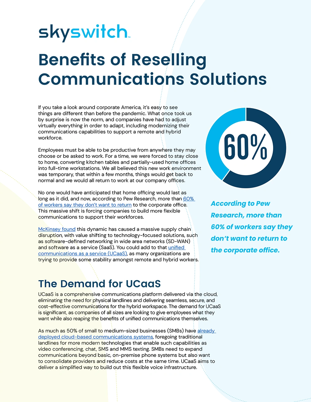 eBook Benefits of Reselling Communications Solutions